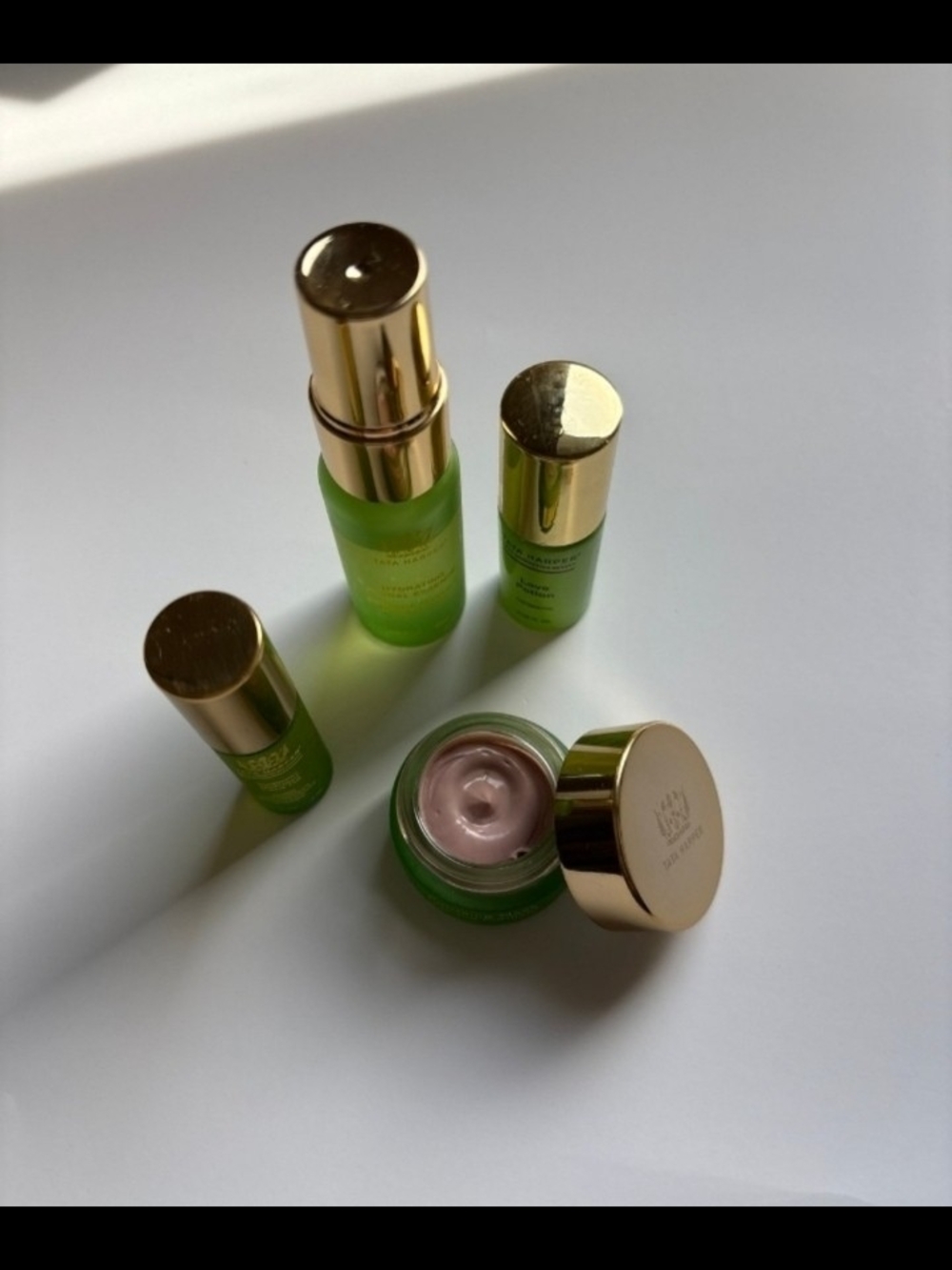 Tata Harper Skincare Set - 3 New Pieces. Floral Essence Was Used. 75% Full